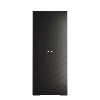 Kleiderschrank MARIYA 4 – 100 cm, schwarz