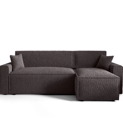 Bequeme Schlafcouch RADANA – braun 1