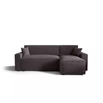 Bequeme Schlafcouch RADANA – braun 1