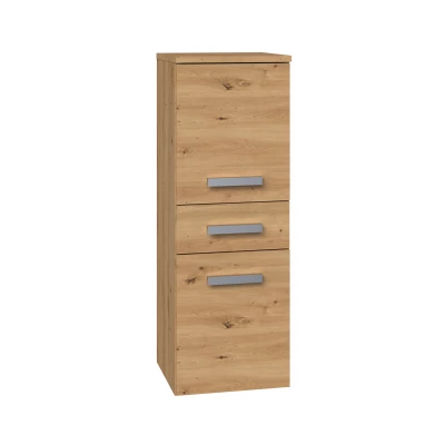 Niedriger Badezimmerschrank ATSO – Artisan-Eiche