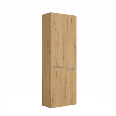 Badschrank mit Wäschekorb ATSO 2 – Artisan-Eiche