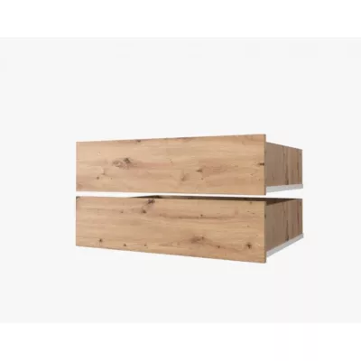 Set mit 2 Schubladen für einen 45 cm tiefen UNIS-Schrank – Artisan-Eiche