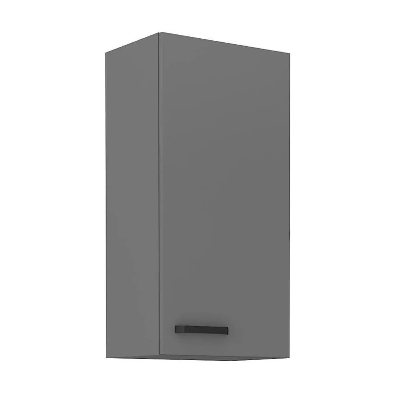 Oberer Hochschrank NELJA – Breite 45 cm, Anthrazit