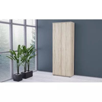 Regal-Kleiderschrank 70 cm BULVERDE – Sonoma-Eiche