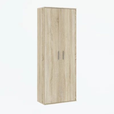 Schmaler Kleider-Regalschrank 69 cm SAVOY – Sonoma-Eiche