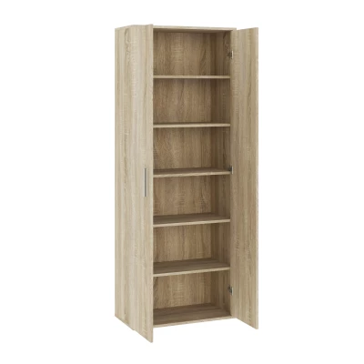 Schmaler Kleider-Regalschrank 69 cm SAVOY – Sonoma-Eiche