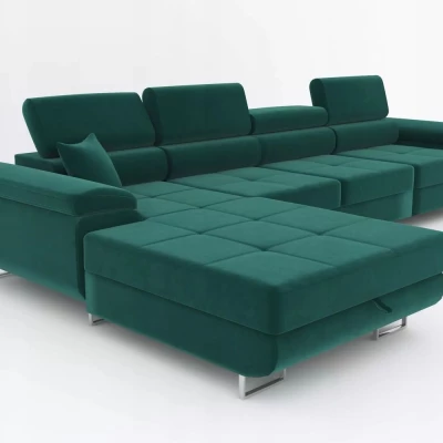 Ecksofa ANDREA MAXI – Grün