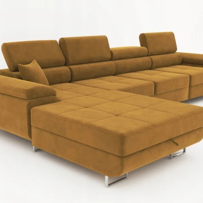 Ecksofa ANDREA MAXI – Gelb