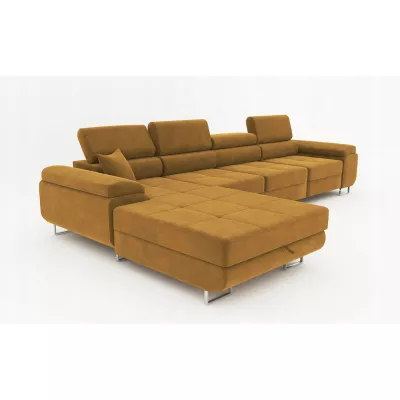 Ecksofa ANDREA MAXI – Gelb