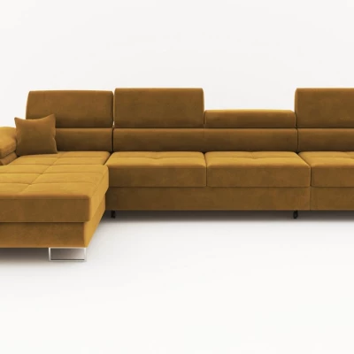 Ecksofa ANDREA MAXI – Gelb