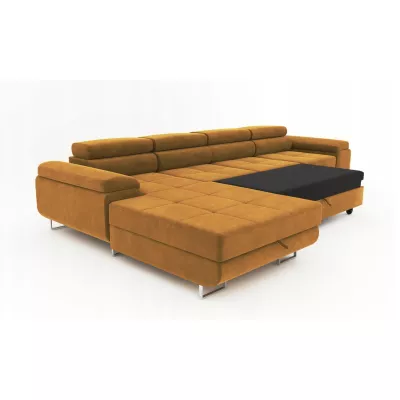 Ecksofa ANDREA MAXI – Gelb