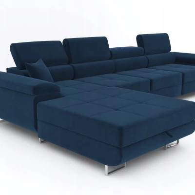 Ecksofa ANDREA MAXI – Blau