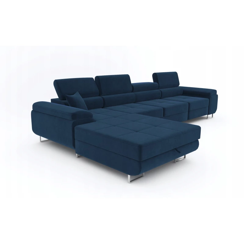 Ecksofa ANDREA MAXI – Blau