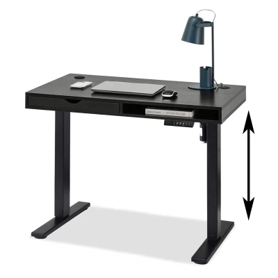 Schreibtisch 100 HESOL – schwarz