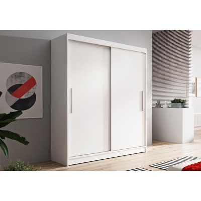 Kleiderschrank Vala 150 cm, weiß