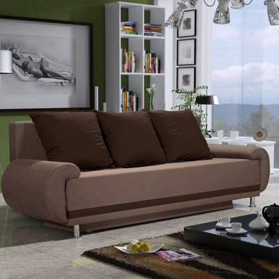 Designer-Sofa AMITERNO Braun