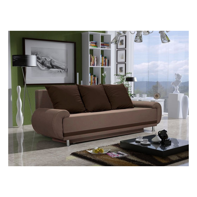 Designer-Sofa AMITERNO Braun