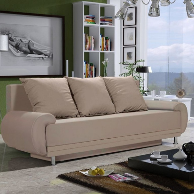 Designer-Sofa AMITERNO, Beige