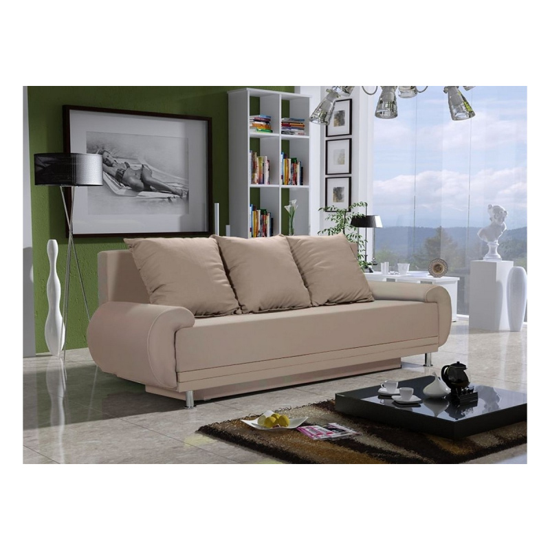 Designer-Sofa AMITERNO, Beige