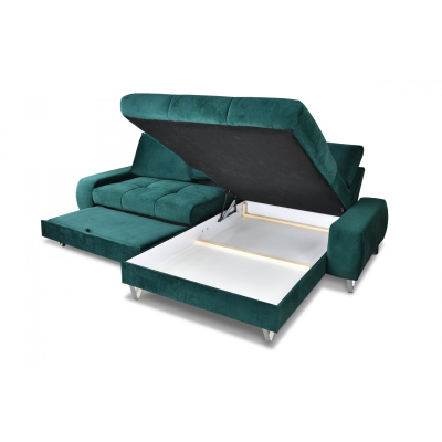 Elegante Couchgarnitur HARVEY, braun