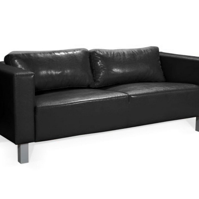 Bequemes Sofa GIZELA, schwarz