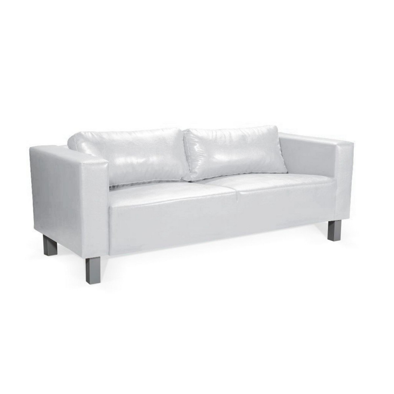 Bequemes Sofa GIZELA, weiß