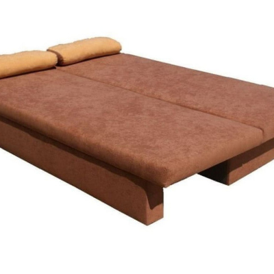 Klassisches Schlafsofa GIACINTO, braun + beige