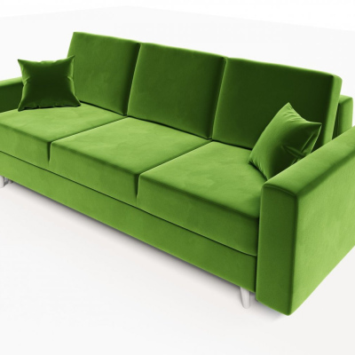 Ausklappbares gepolstertes Sofa KOMAS, Grün 2