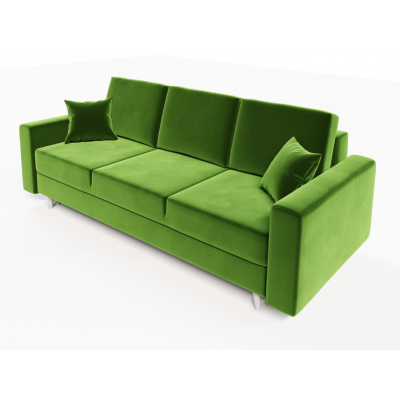 Ausklappbares gepolstertes Sofa KOMAS, Grün 2