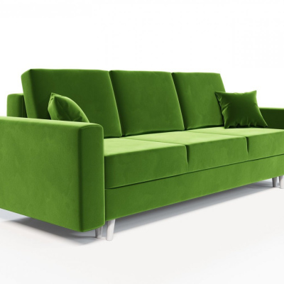 Ausklappbares gepolstertes Sofa KOMAS, Grün 2