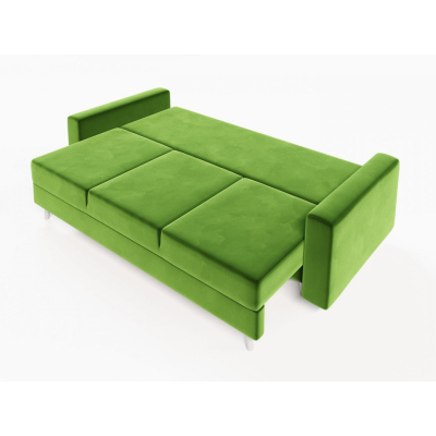 Ausklappbares gepolstertes Sofa KOMAS, Grün 2