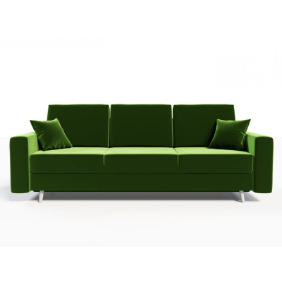 Ausklappbares gepolstertes Sofa KOMAS, Grün 2