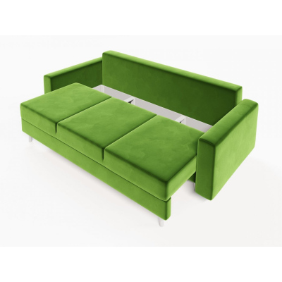 Ausklappbares gepolstertes Sofa KOMAS, Grün 2