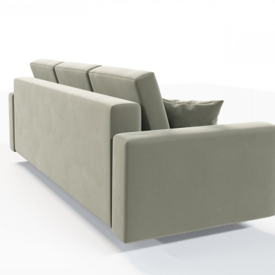 Ausklappbares gepolstertes Sofa KOMAS, Grau 2