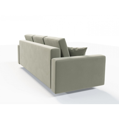 Ausklappbares gepolstertes Sofa KOMAS, Grau 2