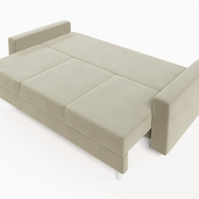 Ausklappbares gepolstertes Sofa KOMAS, Grau 2