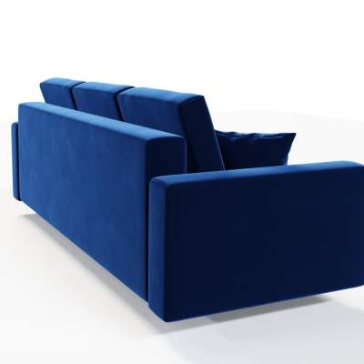 Ausklappbares gepolstertes Sofa KOMAS, Blau