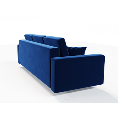 Ausklappbares gepolstertes Sofa KOMAS, Blau