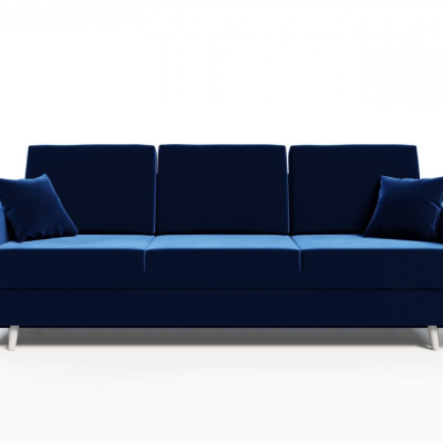 Ausklappbares gepolstertes Sofa KOMAS, Blau