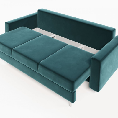 Ausklappbares gepolstertes Sofa KOMAS, Grün 1