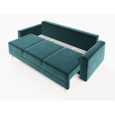 Ausklappbares gepolstertes Sofa KOMAS, Grün 1