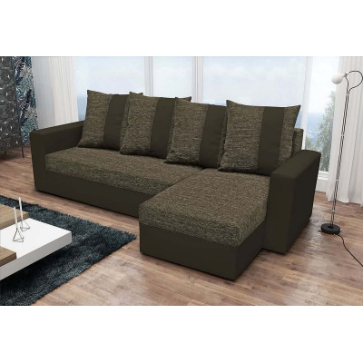 Ecksofa ANGELIKA, Braun