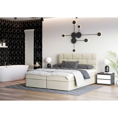 Designbett WALLY 180x200, Beige