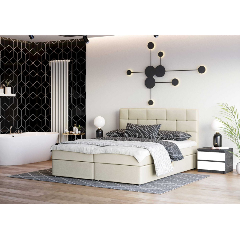 Designbett WALLY 140x200, Beige