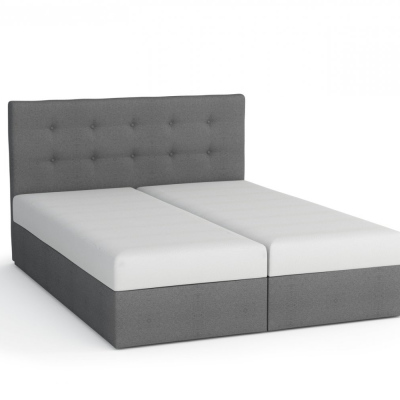 Boxspringbett SISI 180x200, Grau