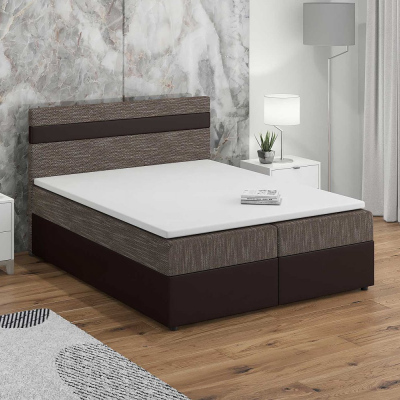 Boxspringbett SISI 180x200, Braun